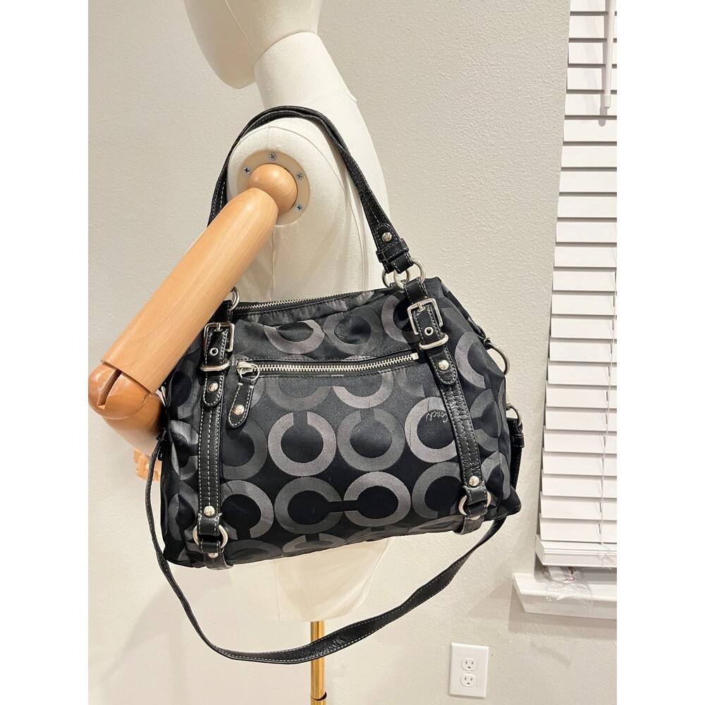 Coach Signature C Monogram Shoulder Bag